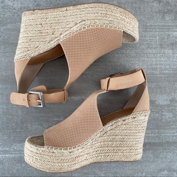 Marc Fisher Annie Espadrille Wedge Shoes - Picture 5 of 9